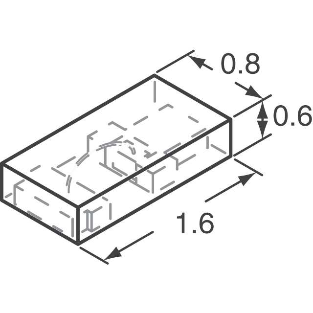 TLMY1100-GS08 Vishay Semiconductor Opto Division  Indication LED - Discrète